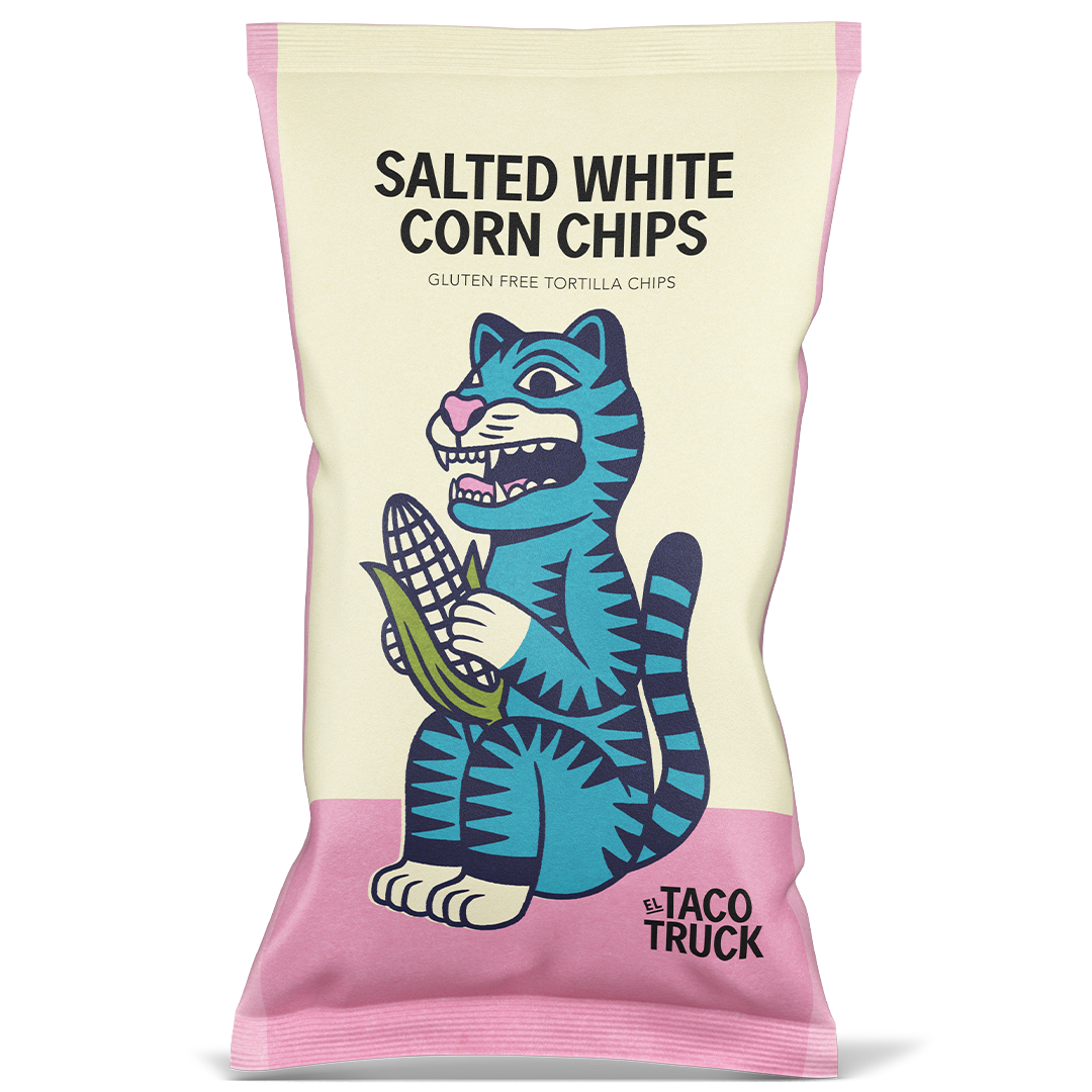 Salted Blue Corn Chips El Taco Truck